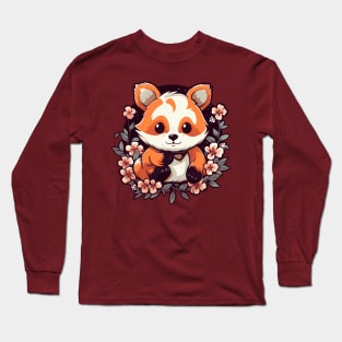 Cute Kawaii Redpanda | Chibi Red Panda Long Sleeve T-Shirt